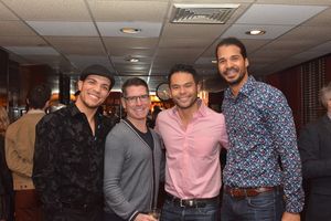 Stanley Martin Chad Beguelin Bobby Pestka and Jaz Sealey @ BroadwayWorld Stanley Martin Chad Beguelin Bobby Pestka and Jaz Sealey Photo