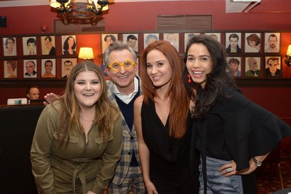 Ryann Redmond, Thomas Schumacher, Sierra Boggess and Arielle Jacobs Photo