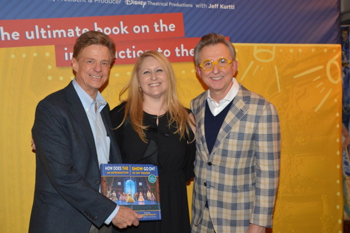 Sandy Kenyon, Debra O'Connell and Thomas Schumacher at 