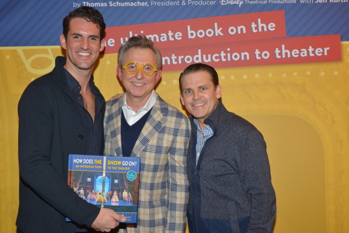 John Riddle, Thomas Schumacher and Robert Creighton at 