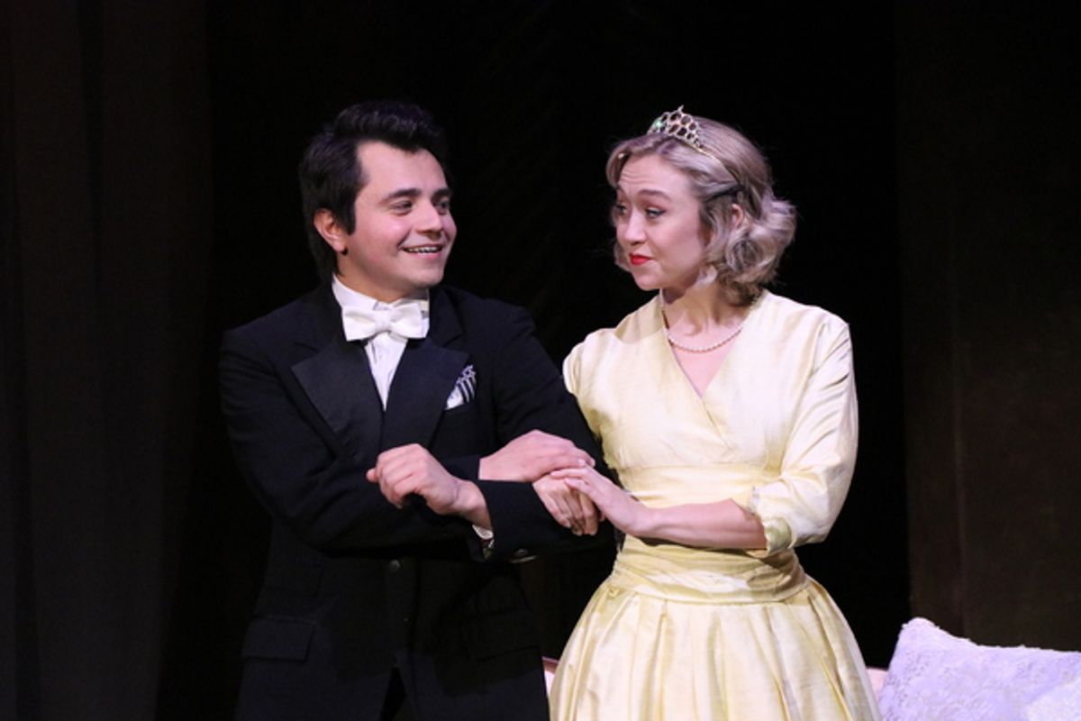 Nik Kmiecik and Laura Savage at 