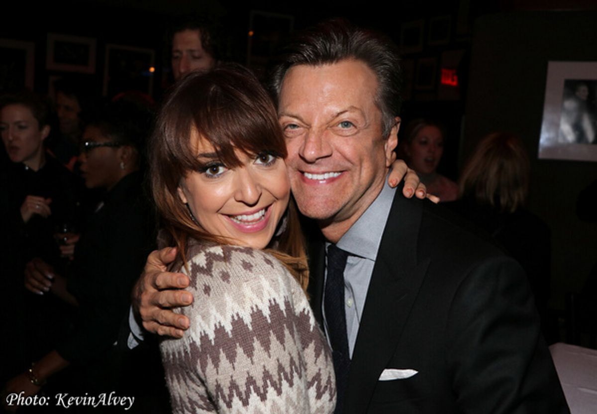 Jessica Vosk, Jim Caruso at 