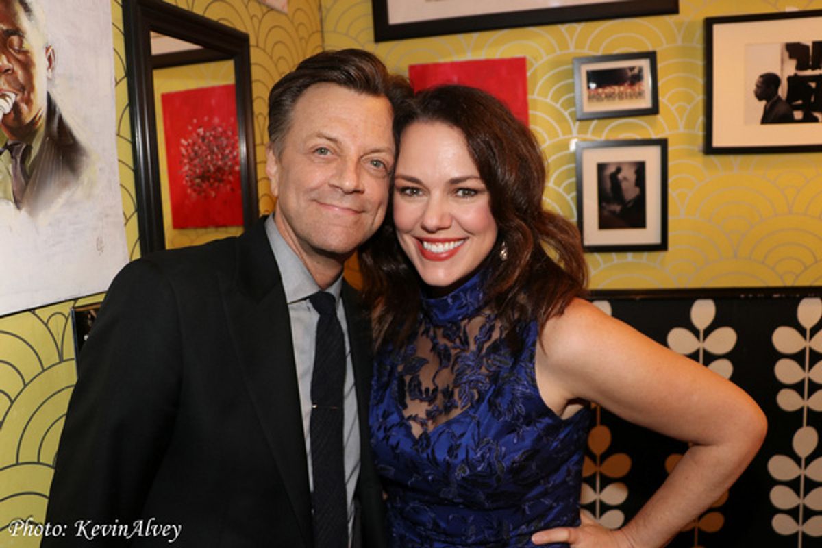 Jim Caruso, Georgia Stitt at 