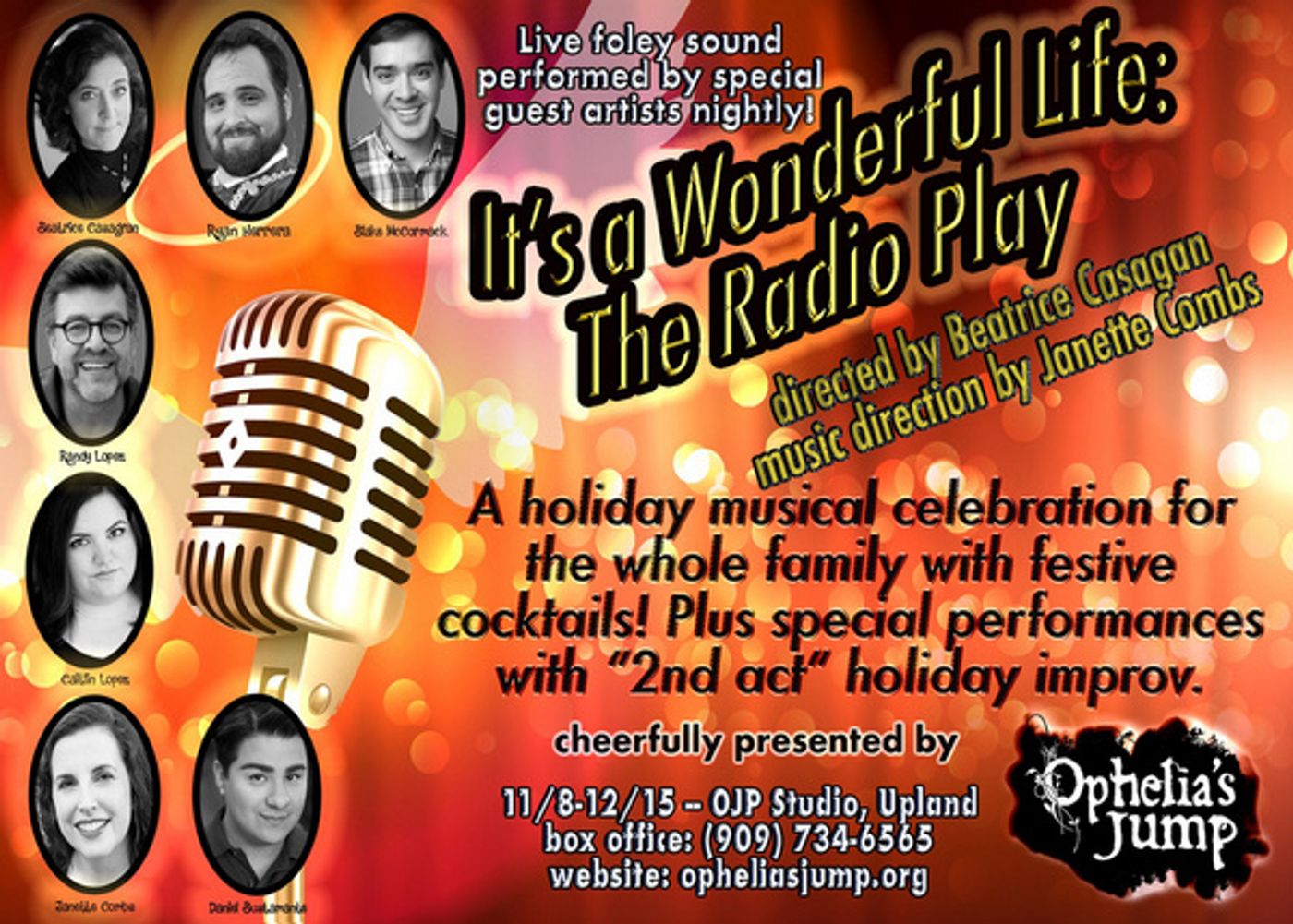 Photo Flash: Ophelia's Jump Presents IT'S A WONDERFUL LIFE: THE RADIO PLAY Photo Flash: Ophelia's Jump Presents IT'S A WONDERFUL LIFE: THE RADIO PLAY Image