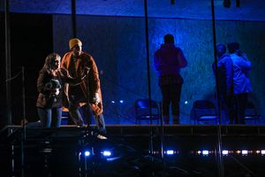 Julia Gibson, Adam Poole, Tyrone Kiaku, Faith
Jones, and Sergio Mauritz Ang @ BroadwayWorld Julia Gibson, Adam Poole, Tyrone Kiaku, Faith
Jones, and Sergio Mauritz Ang Photo