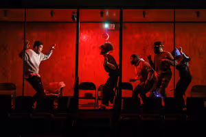  Fergie L. Philippe,  Liz Howard, Tyrone Kiaku, Tristan Parks, Faith Jones.
 Photo