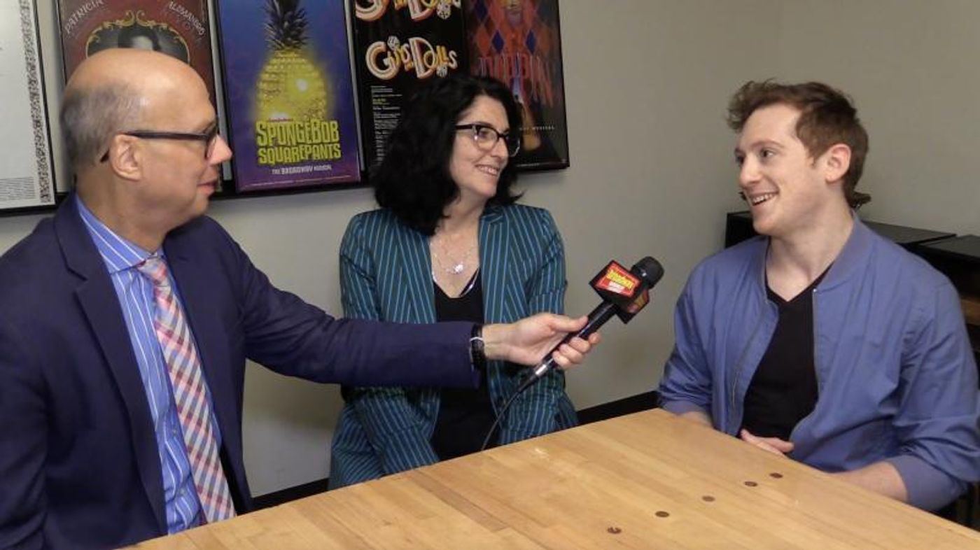 BWW Exclusive: SPONGEBOB'S Ethan Slater and Tina Landau Tease Why Saturday Will Be Nickelodeon's Best Day Ever!  Image