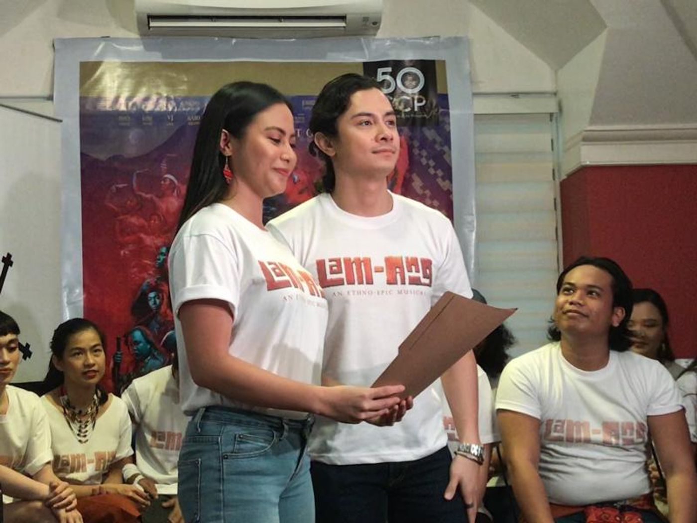 JC Santos, Anna Luna Star in LAM-ANG: AN ETHNO-EPIC MUSICAL; Show Opens 6 Dec.  Image