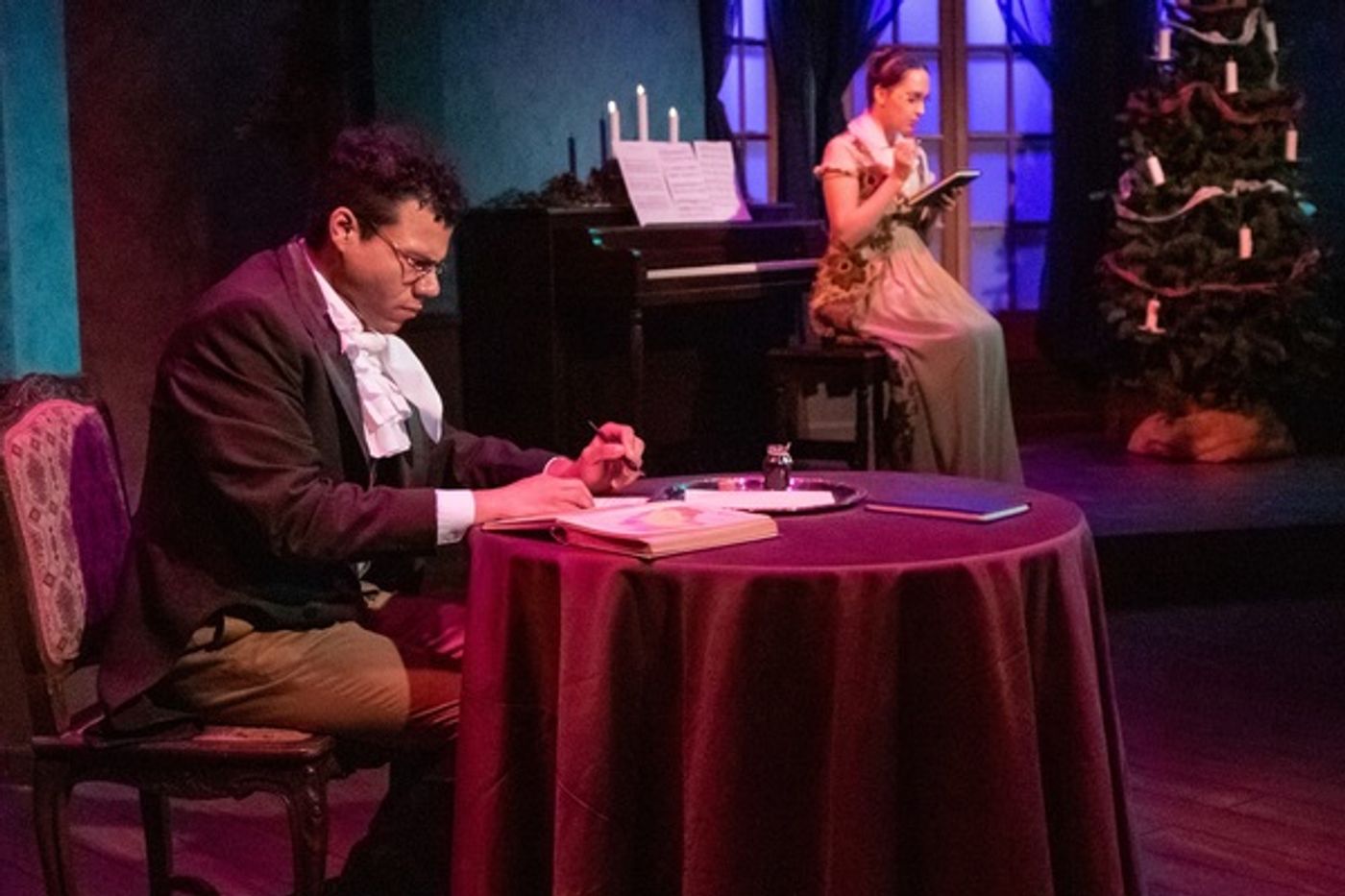 Photo Flash: MISS BENNET: CHRISTMAS AT PEMBERLEY At Open Book Theatre Promises To Be A Fun, Holiday Romance  Image