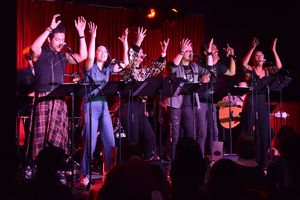 Heath Saunders, Isa Briones, Eden Espinosa, Anthony Fedorov, Kyle Carter, Christina Sajous @ BroadwayWorld Heath Saunders, Isa Briones, Eden Espinosa, Anthony Fedorov, Kyle Carter, Christina S Photo