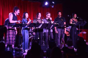 Heath Saunders, Isa Briones, Eden Espinosa, Anthony Fedorov, Kyle Carter, Christina Sajous @ BroadwayWorld Heath Saunders, Isa Briones, Eden Espinosa, Anthony Fedorov, Kyle Carter, Christina S Photo