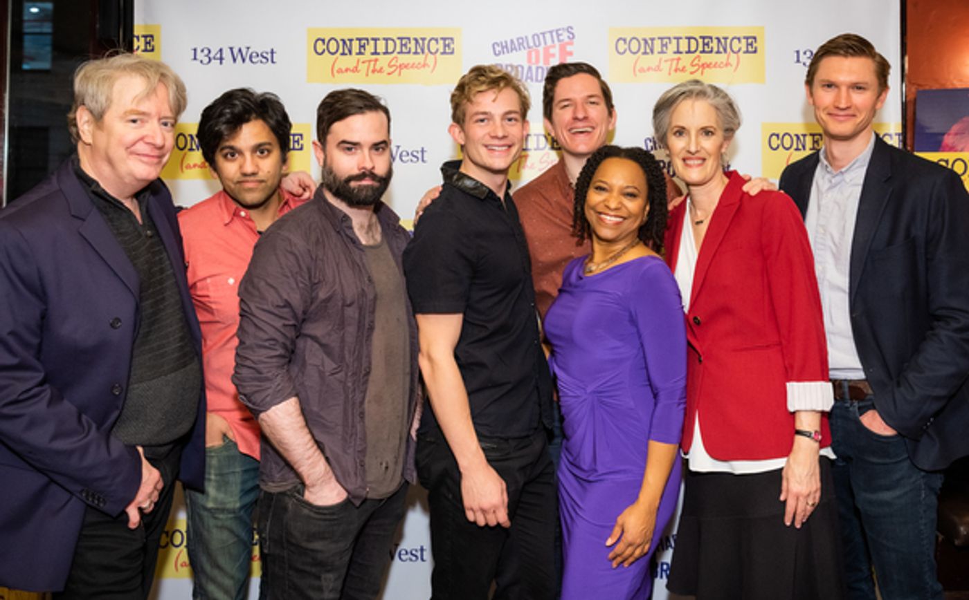 Photo Flash: Inside Opening Night of CONFIDENCE (AND THE SPEECH) at Theatre Row  Image