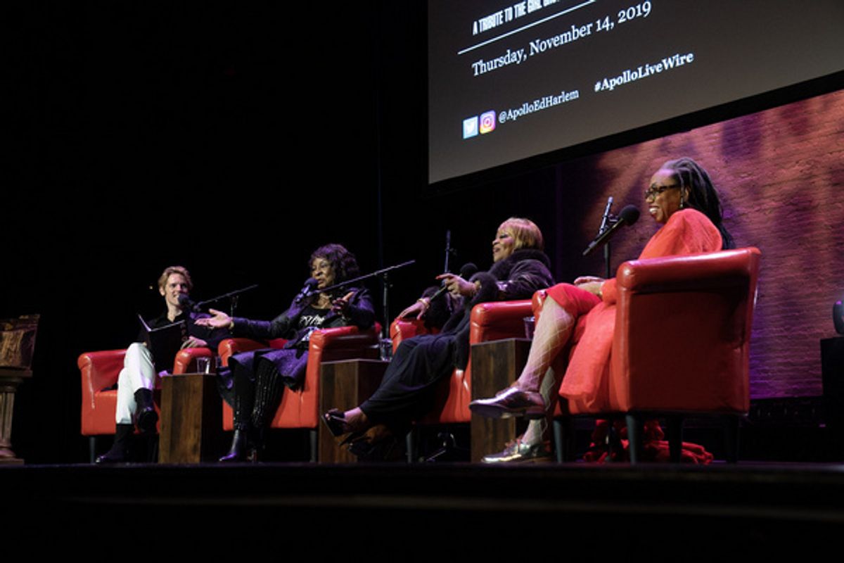 Christian John Wikane, Martha Reeves, Sarah Dash, and Joshie Jo Armstead at 