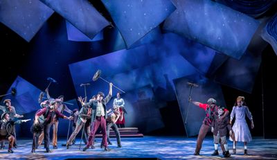 The cast of Disney and Cameron Mackintoshâ€™s Mary Poppins Photo