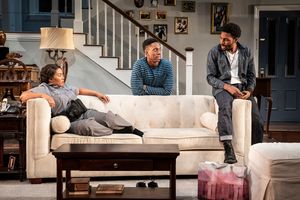 Melanie Loren, Patrick Agada, Jalen Gilbert Photo