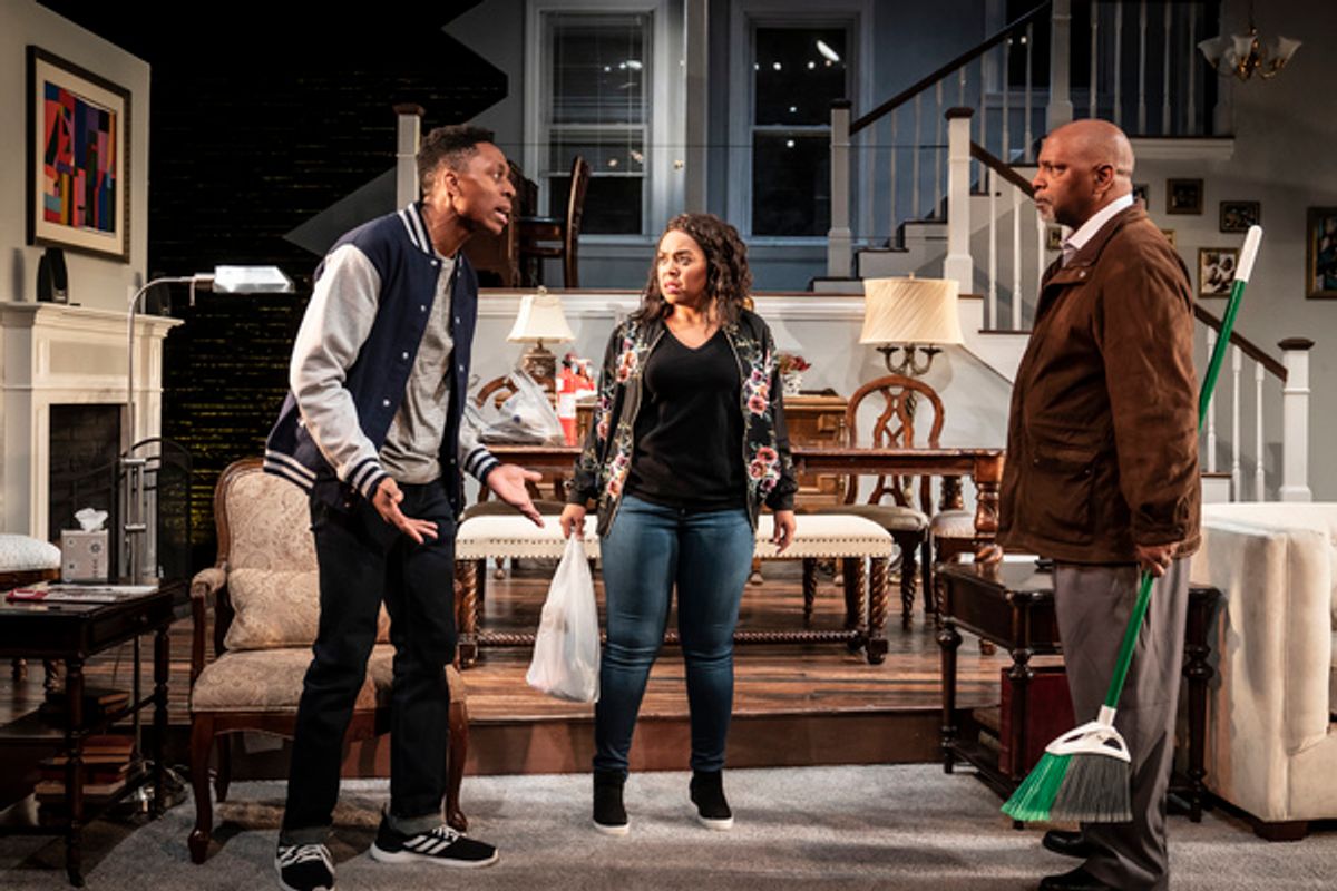 Patrick Agada, Melanie Loren, David Alan Anderson at 