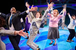 Austin Nelson, Jr., Adam LaSalle, Kelly Doherty, and cast Photo