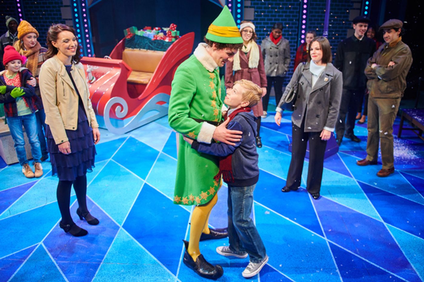 Photo Flash: ELF THE MUSICAL Brings Christmas Cheer To First Stage  Image