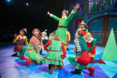 Adam LaSalle (center) and cast Photo