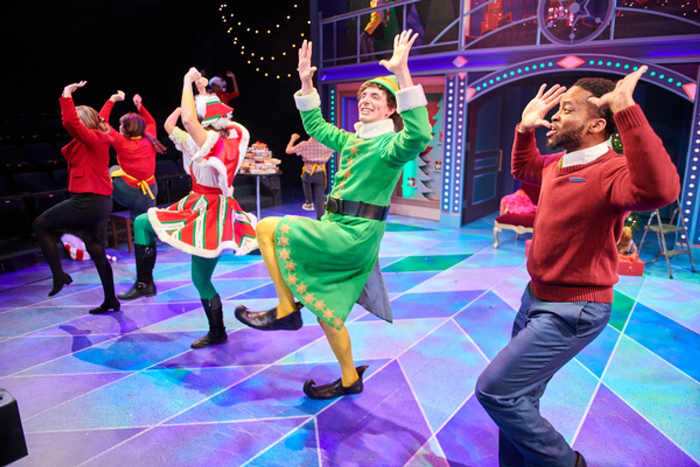 Photo Flash: ELF THE MUSICAL Brings Christmas Cheer To First Stage  Image
