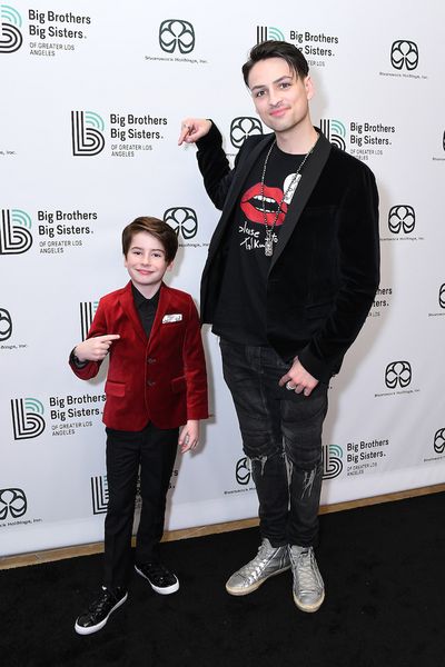 That Guy! Paxton Booth (Coop & Cami Ask the World, Disney) and RJ Word walk the carpe Photo