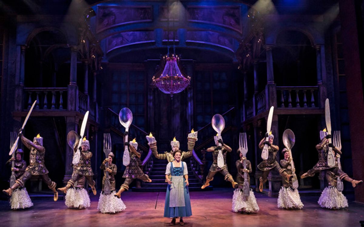 Beth Stafford Laird, and the Cast of BEAUTY AND THE BEAST at 