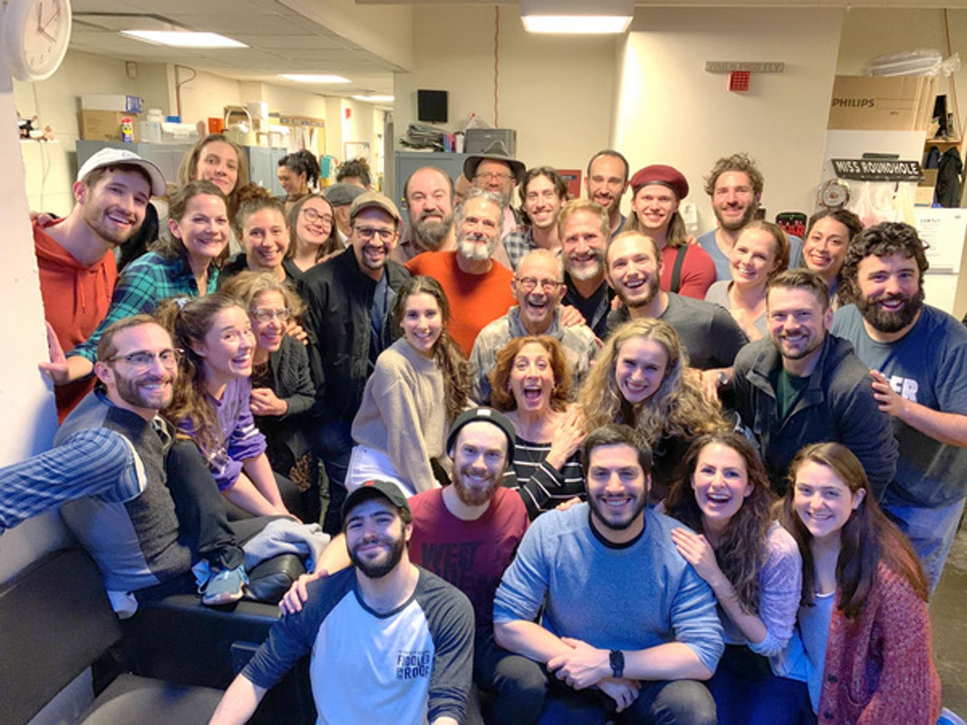 Photo Flash: Lin-Manuel Miranda Visits FIDDLER ON THE ROOF IN YIDDISH Photo Flash: Lin-Manuel Miranda Visits FIDDLER ON THE ROOF IN YIDDISH Image