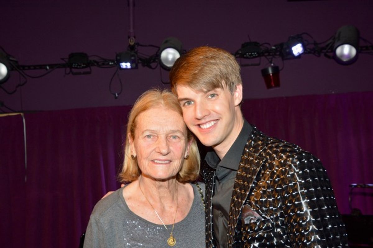 Mary Cossette and  Mark William at 