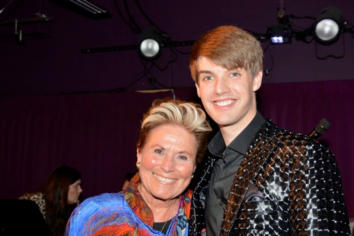 Lorna Dallas and Mark William at 