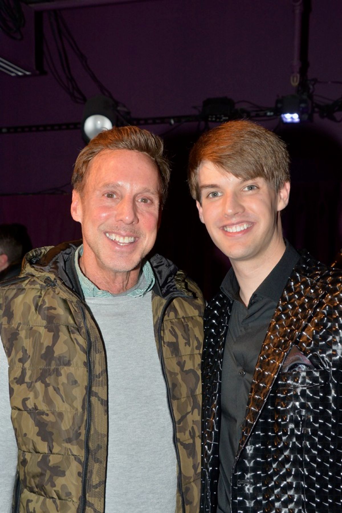 Michael West and Mark William at 