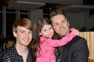 Mark William, Bella and Clint Edwards @ BroadwayWorld Mark William, Bella and Clint Edwards Photo