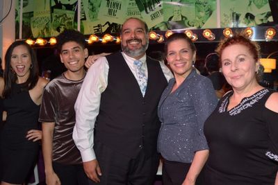 Michelle Cabomoam, Eddie Morales, Paul Aguirre, Bianca Camacho and Tami Dahbura Photo