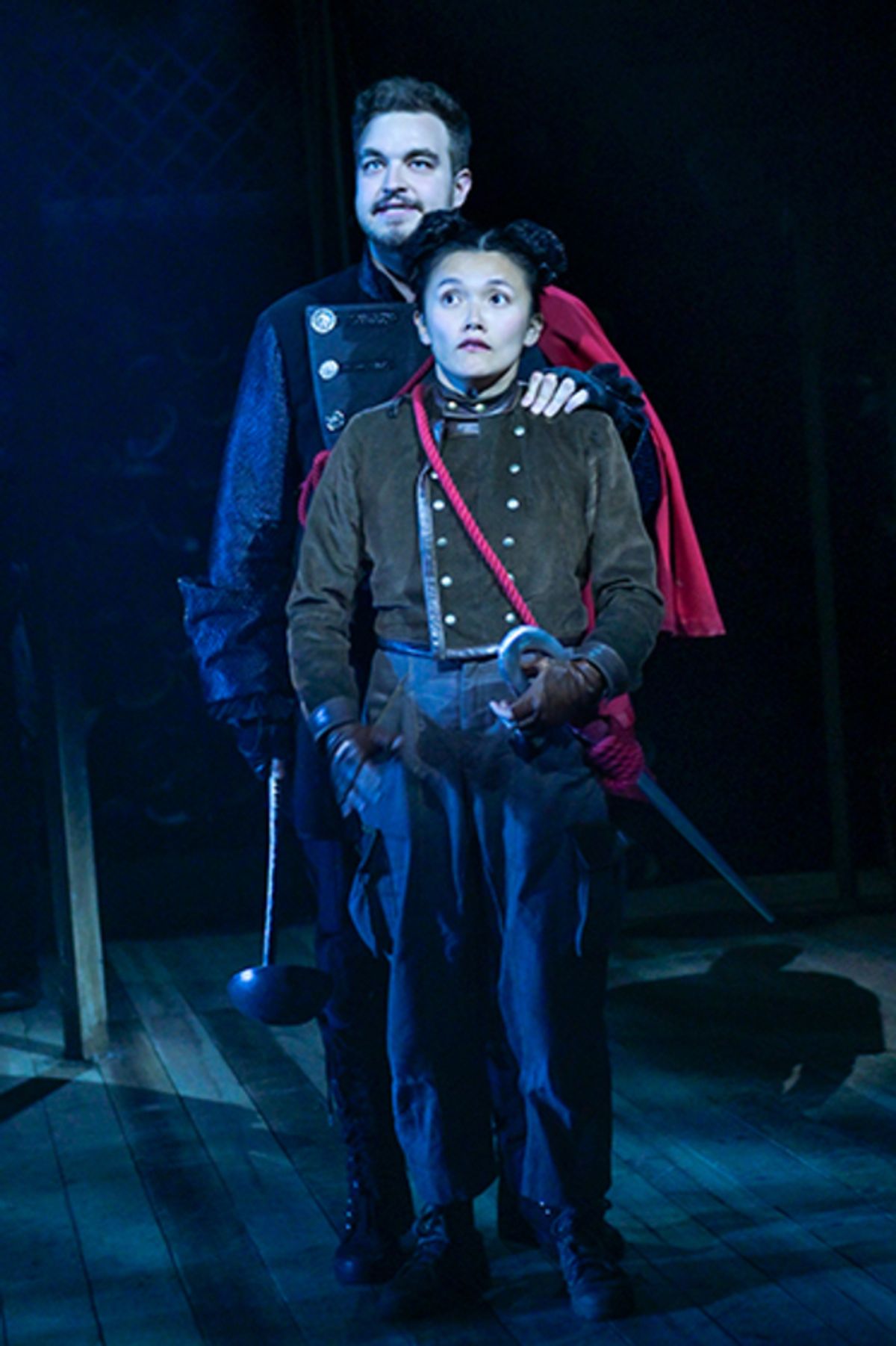 Dorcas Leung (Despereaux) and John Rapson (Roscuro) at 