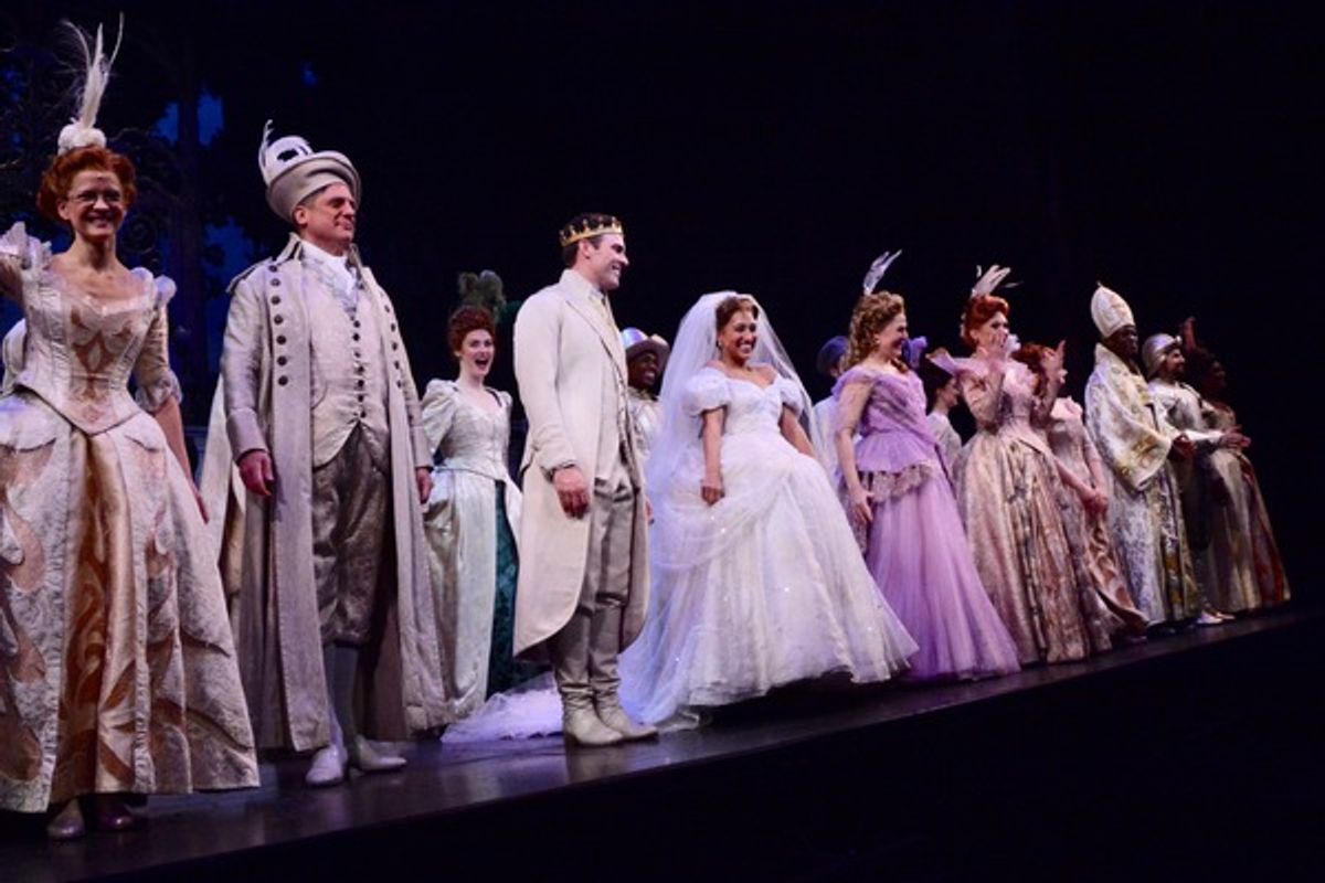 Rose Hemingway, Christopher Sieber, Billy Harrigan Tighe, Ashley Blanchet, Donns English, Dee Hoty, Angel In and Michael Wayne Wordly at 