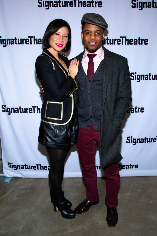 Lucy Liu, Jon Michael Hill Photo