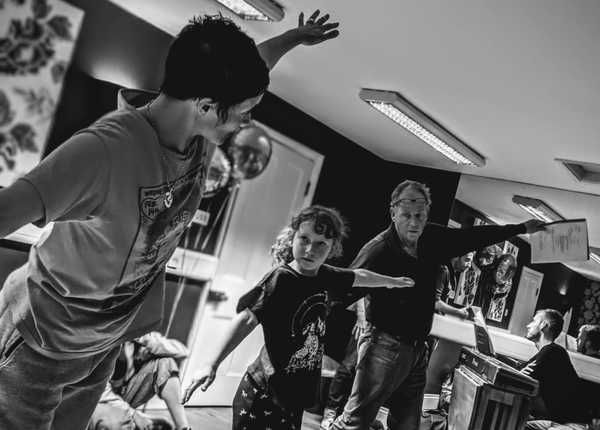 Photo Flash: First Look at Patrick Ryecart in Rehearsal for A CHRISTMAS CAROL at The Barn Theatre  Image