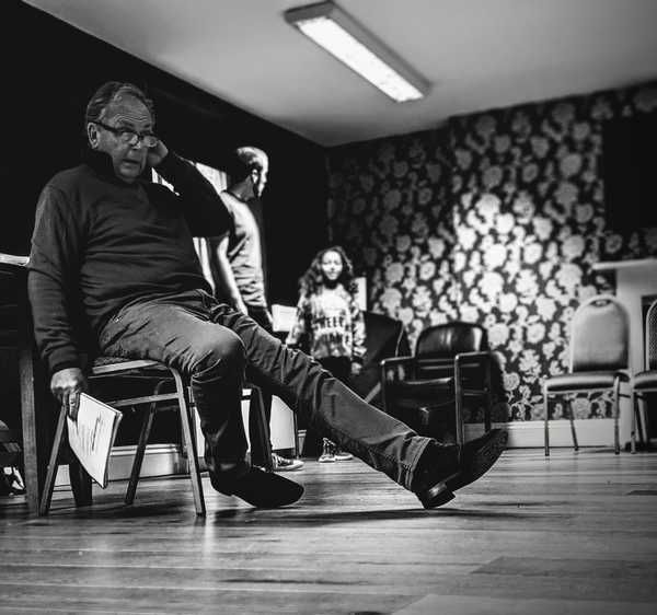 Photo Flash: First Look at Patrick Ryecart in Rehearsal for A CHRISTMAS CAROL at The Barn Theatre  Image