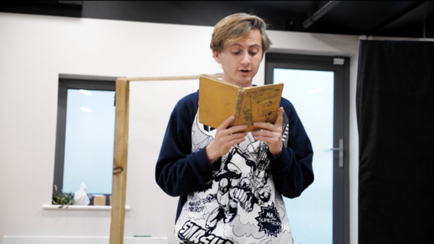 Photo Flash: First Look at Patrick Ryecart in Rehearsal for A CHRISTMAS CAROL at The Barn Theatre  Image