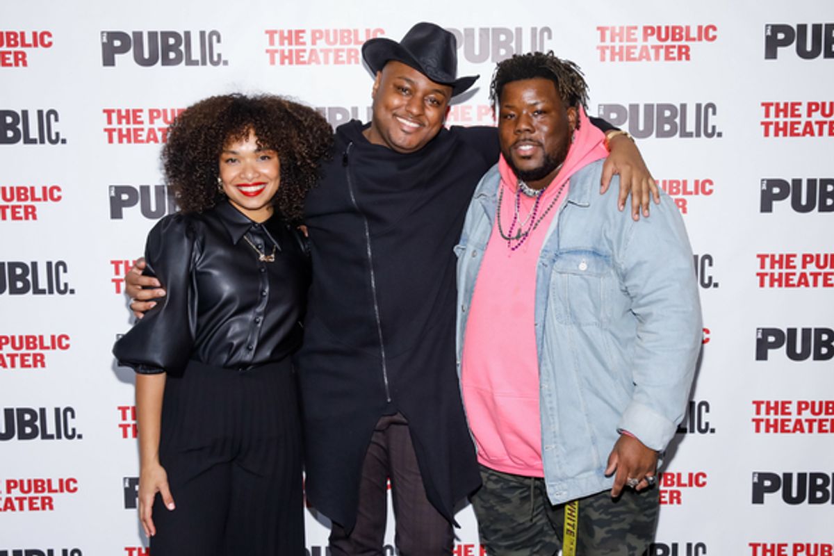 Mayte Natalio, LA Williams, and Jeffery Miller  at 