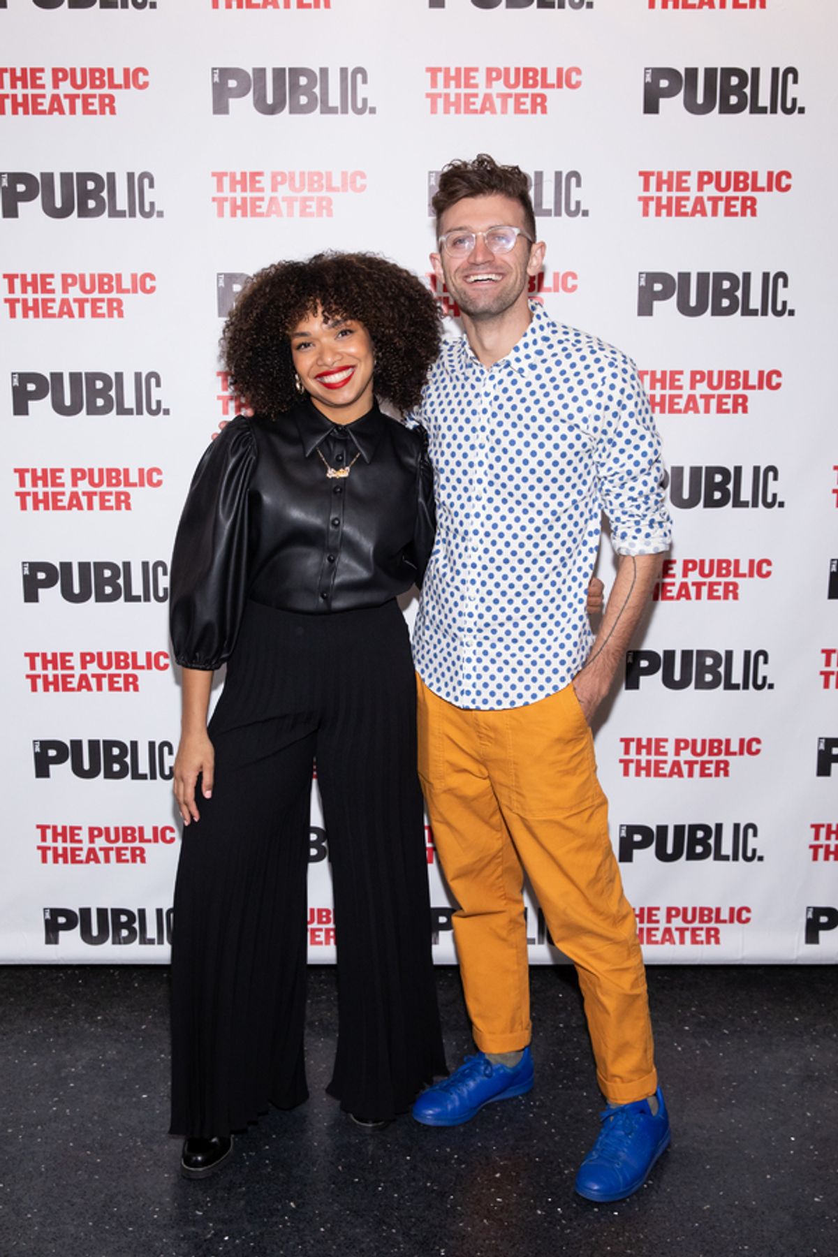 Mayte Natalio and Sam Pinkleton  at 