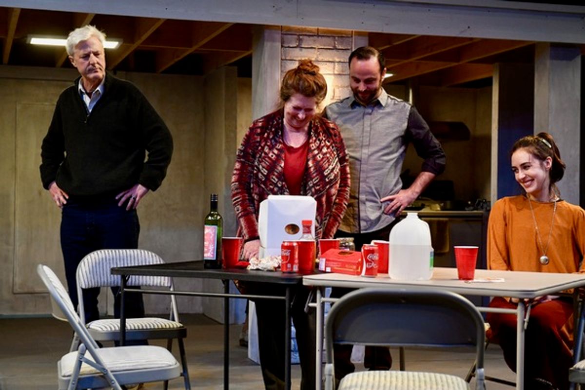 TIM KNIFFIN, MARIE SHELL, GEORGE PSARRAS at 