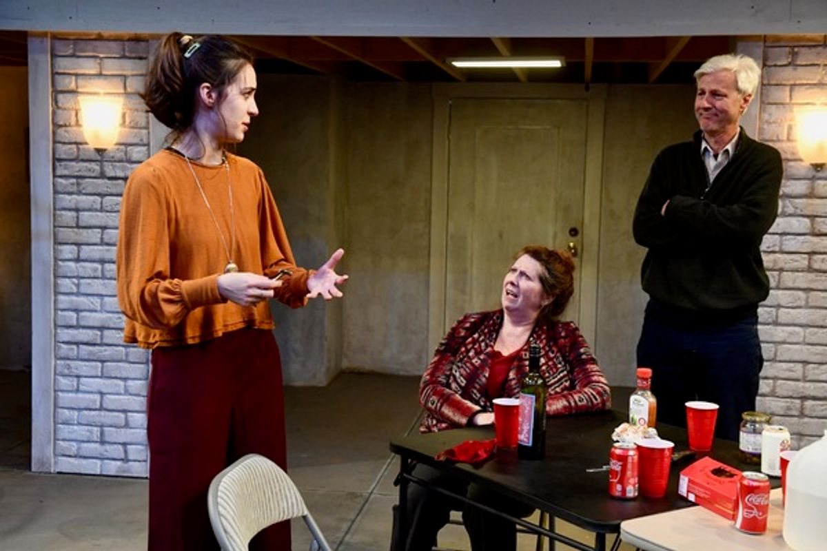 MADELINE ROUVEROL, MARIE SHELL, TIM KNIFFIN at 