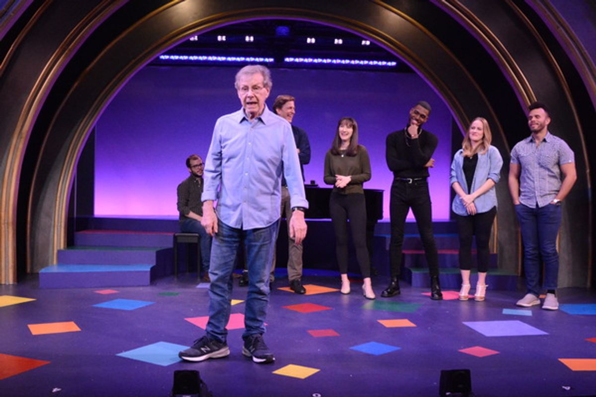 Maury Yeston and the cast-Greg Jarett (Music Director), Benjamin Eakeley, Alex Getlin, Jovan E'Sean, Mamie Paris and Justin Keyes at 