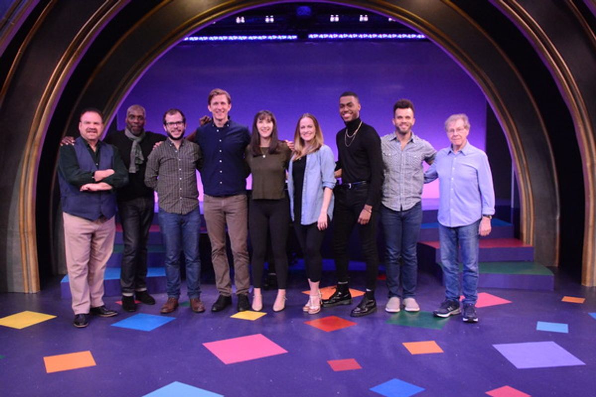 Gerard Alessandrini (Director/Conceiver), Gerry McIntyre (Choreographer), Gregg Jarrett, Benjamin Eakeley, Alex Getlin, Mamie Paris, Jovan E'Sean, Justin Keyes and Maury Yestin at 