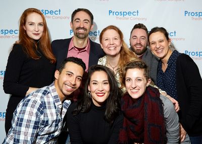 Back Row Ellie Fishman, Peter Mills, Cara Reichel, Kevin Heard, Marian Gomez-Villotta Photo
