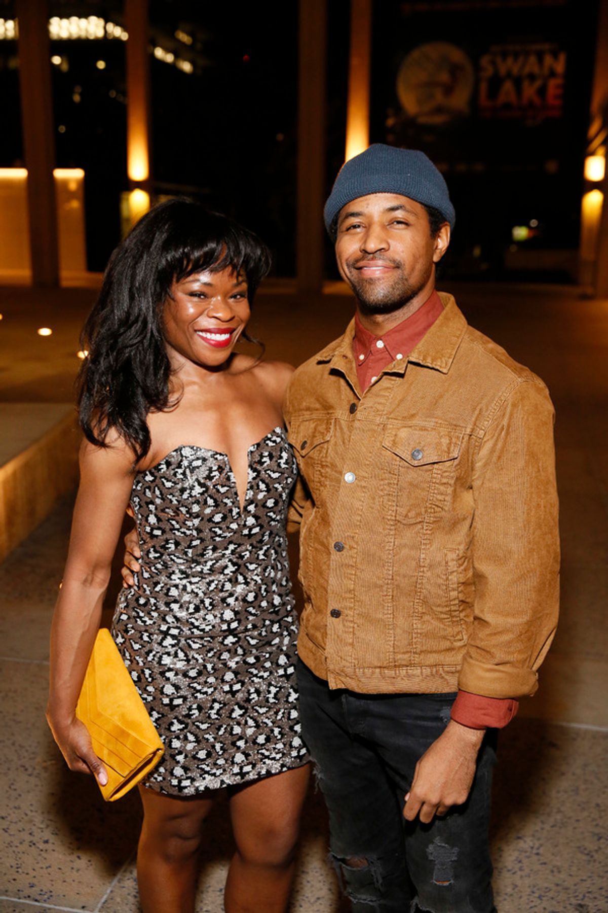 Nija Okoro and Amari Cheatom after the opening night performance of August Wilsonâ€™s â€"Jitneyâ€ at Center Theatre Group/Mark Taper Forum on Nov. 24, 2019 in Los Angeles, California.  (Photo by Ryan Miller/Capture Imaging) at 