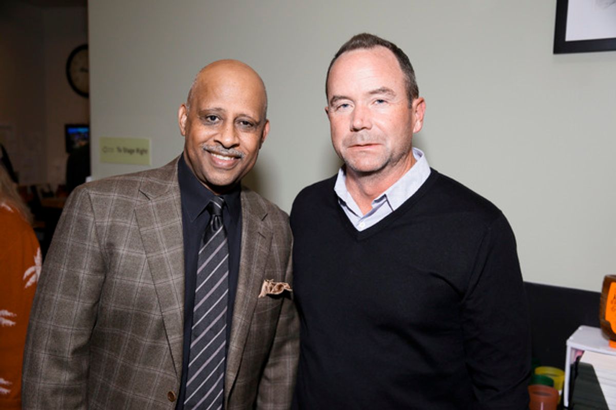 Ruben Santiago-Hudson and Kelley Kirkpatrick  at 