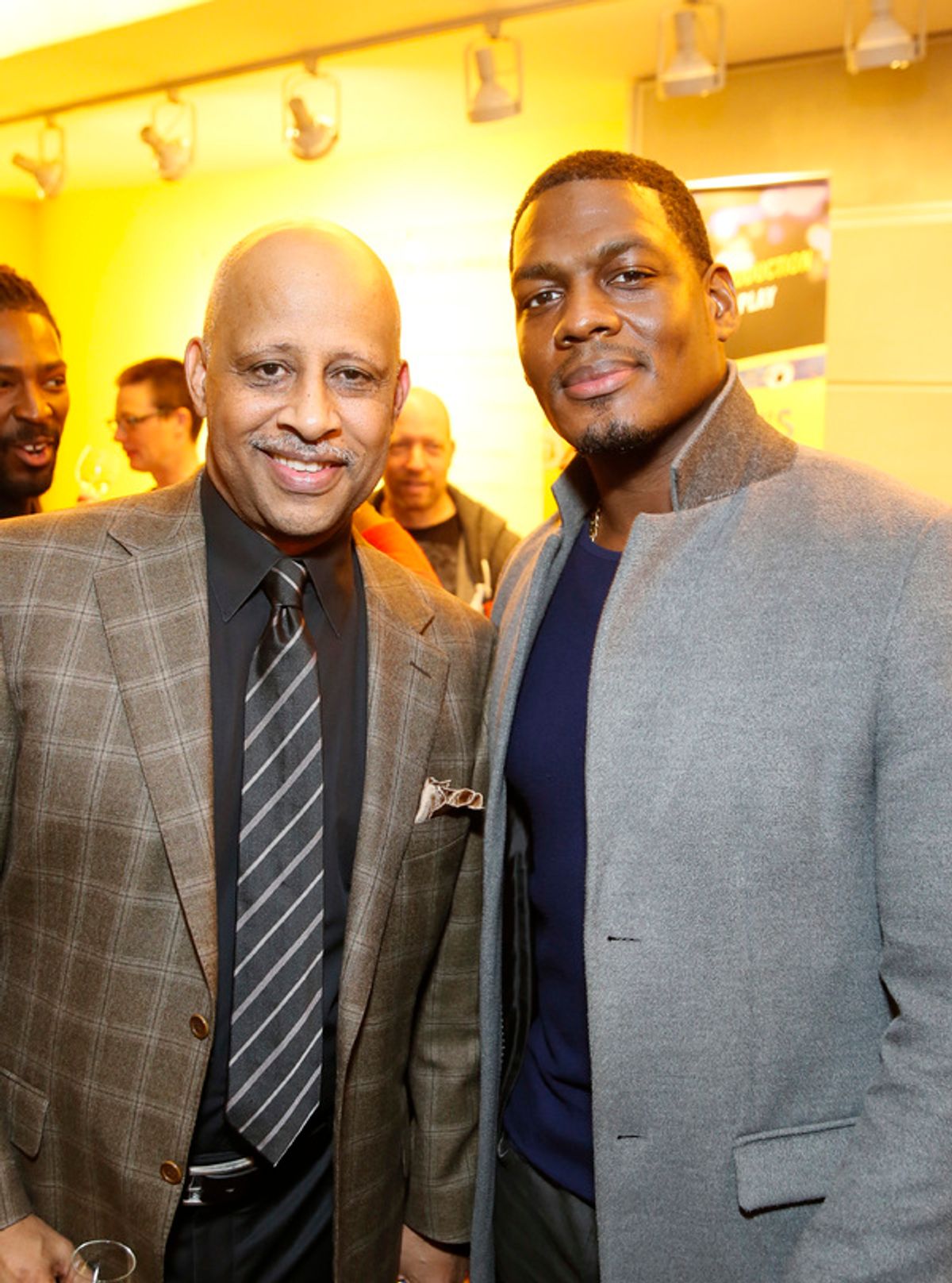 Ruben Santiago-Hudson and Jason R. Moore  at 
