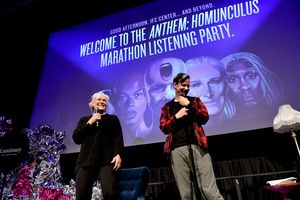 Glenn Close and John Cameron Mitchell @ BroadwayWorld Glenn Close and John Cameron Mitchell Photo