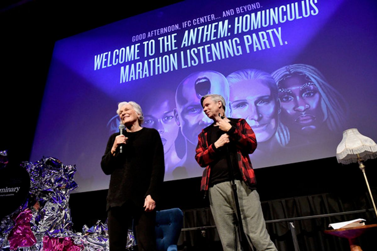 Glenn Close and John Cameron Mitchell at 